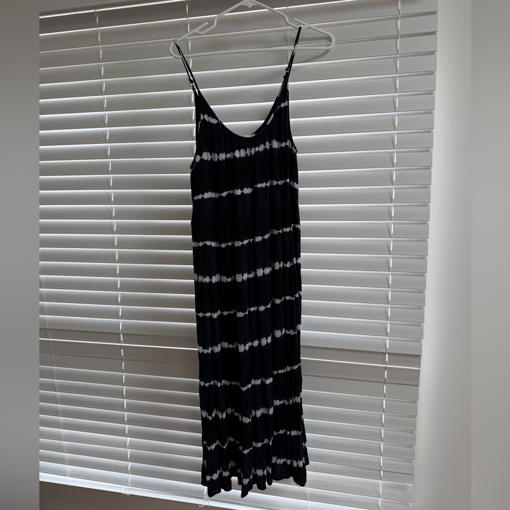 LOFT gauzy swing dress